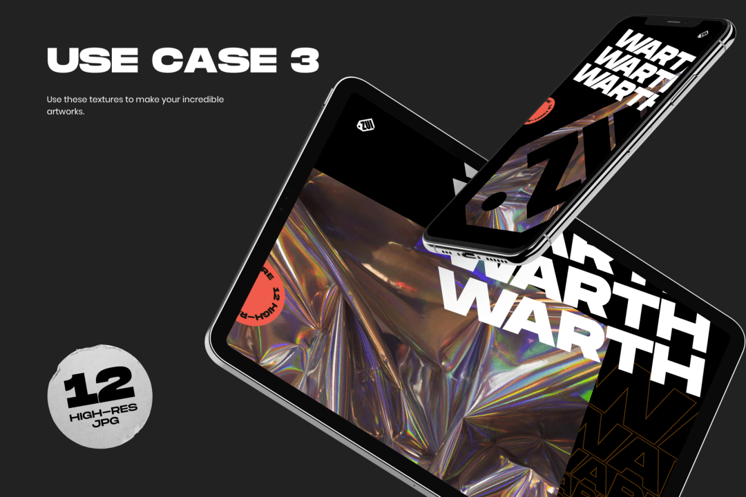 6组幻彩镭射渐变素材打包下载！附PS制作教程