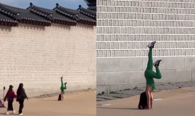 韩媒：越南一女子在首尔景福宫穿紧身衣练瑜伽引韩网民不满<strong></p>
<p>最新虚拟币认购</strong>，当事人回应