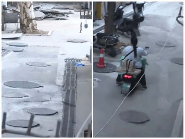 长沙一小区变“井”区：9栋楼井盖多达170个<strong></p>
<p>虚拟币评测</strong>，施工方称地下管网复杂只能加井