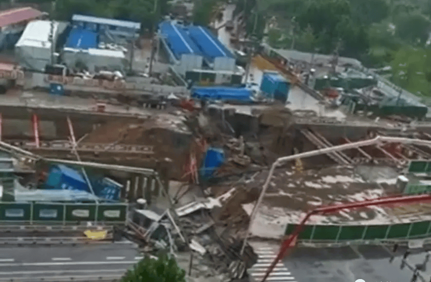深圳一施工现场发生坍塌<strong></p>
<p>虚拟币开源代码下载</strong>，13名作业人员失联
