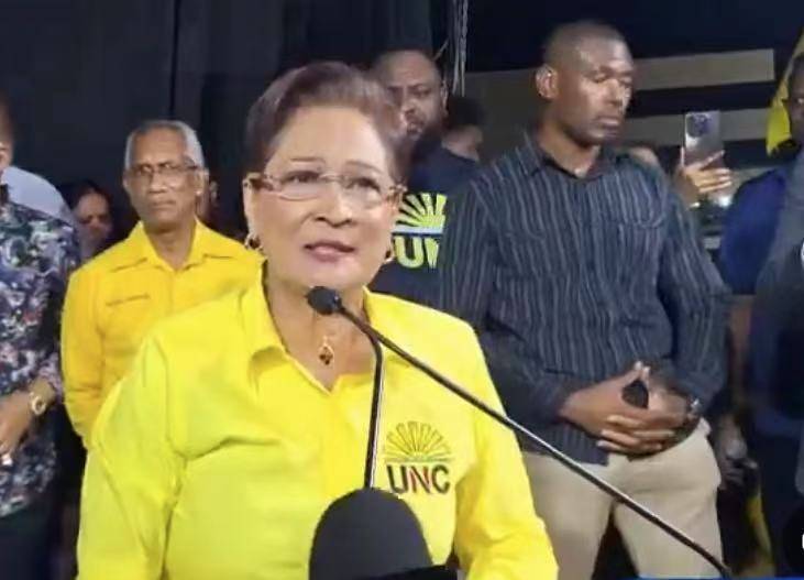 卡姆拉·佩萨德-比塞萨尔将出任特立尼达和多巴哥总理