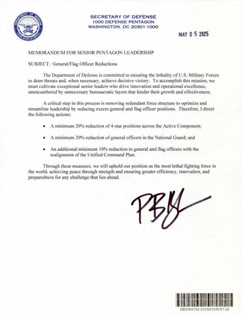 五角大楼“大地震”？国防部长“剑指”美军高层：至少砍掉20%<strong></p>
<p>迷你原油</strong>！