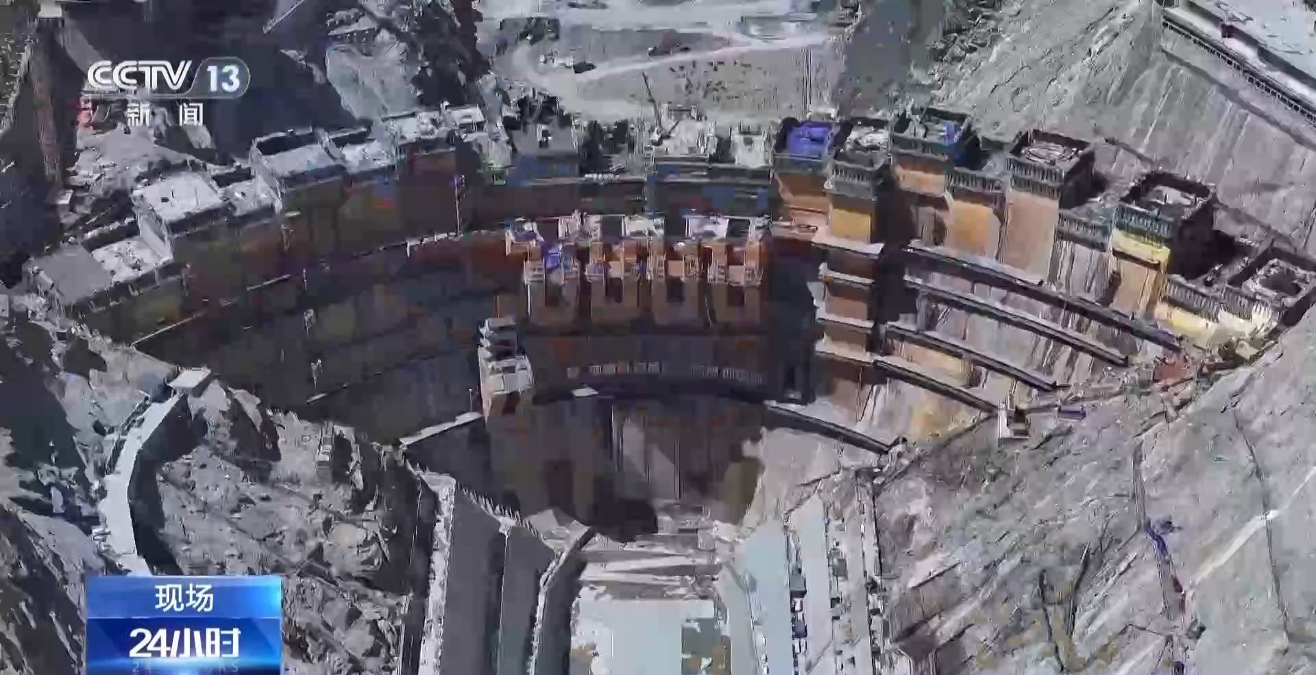 38.10米<strong></p>
<p>取原油</strong>！我国在建海拔最高拱坝取出世界最长“芯”