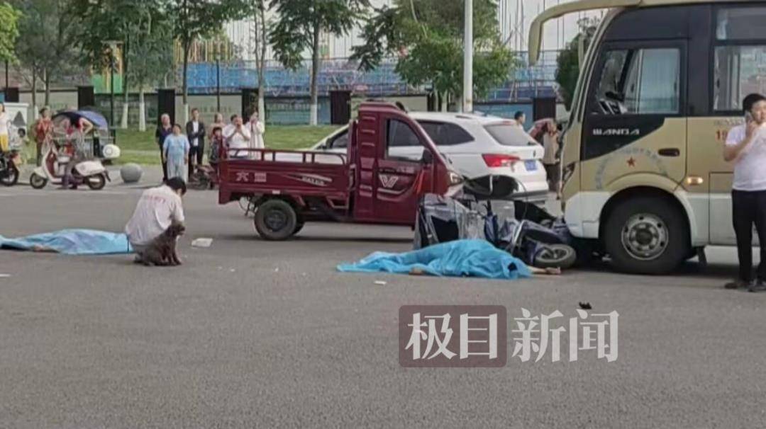 重庆两老人送娃上学在校门口被撞身亡<strong></p>
<p>步原油</strong>，肇事司机已被控制