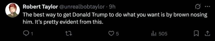 特朗普晒北约秘书长“谄媚”私人短信<strong></p>
<p>原油微信</strong>，网友看不下去了：有点反胃