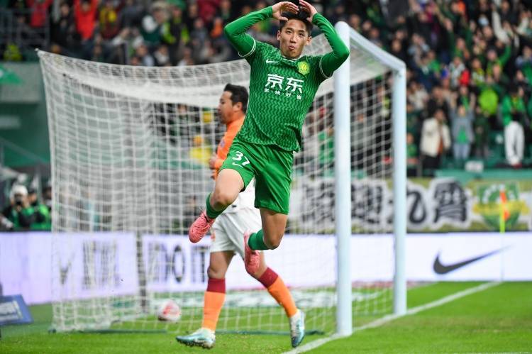 曹永竞足协杯116分钟03秒进球，这是国安队史第二晚进球