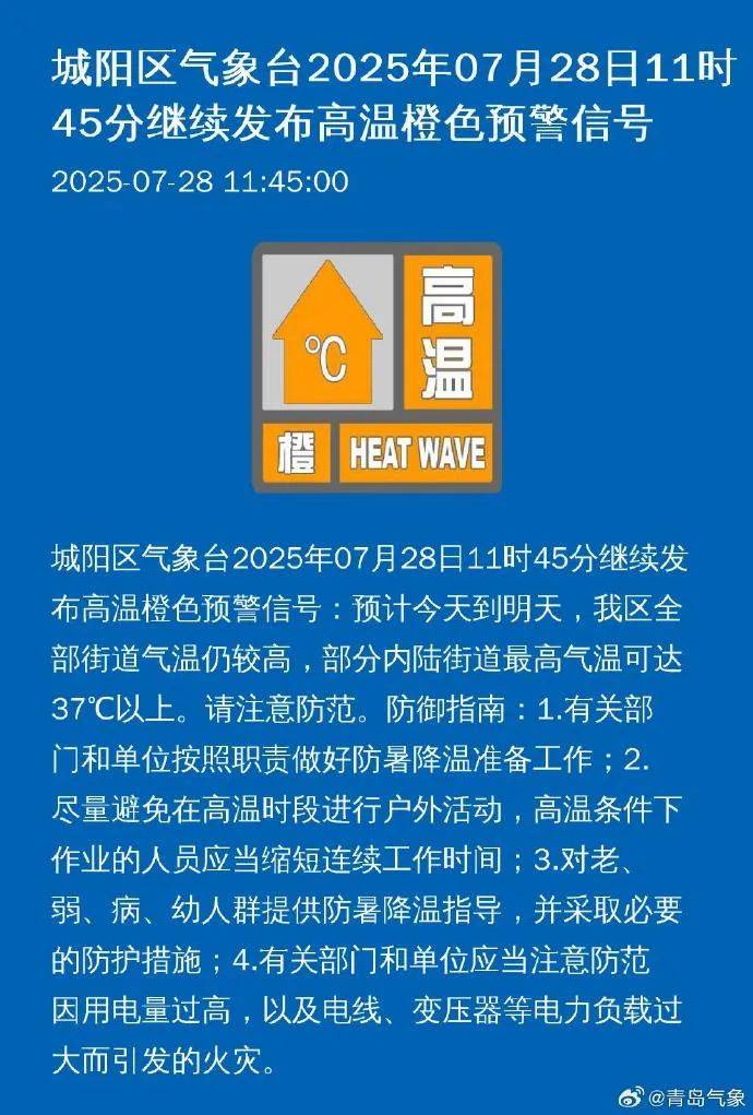 台风“竹节草”将影响山东！青岛持续高温<strong></p>
<p>新浪原油价格</strong>，接下来连续4天有雨……