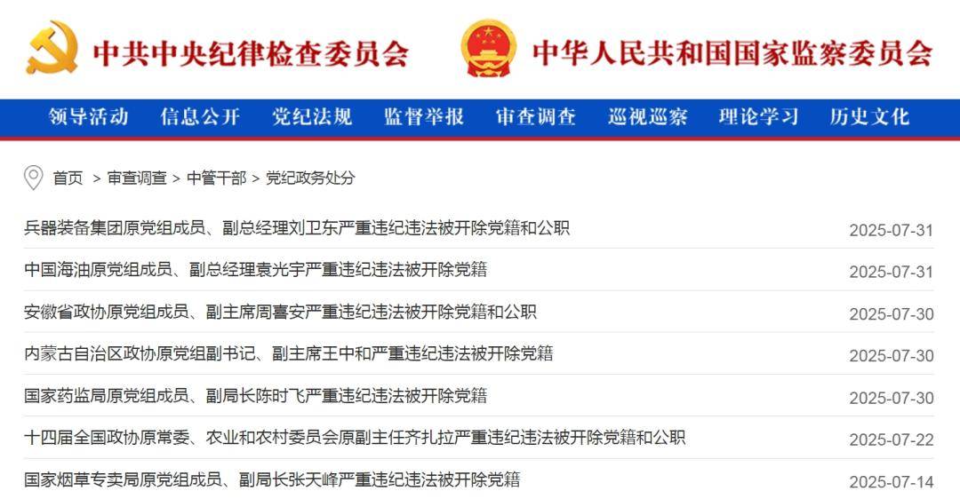 中纪委网站发布：女老虎落马！上个月<strong></p>
<p>中原油田招聘信息</strong>，74个干部被查