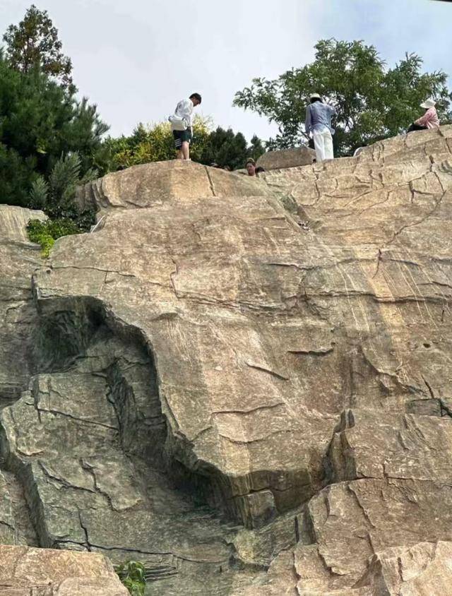 大连一跨海大桥观景台有游客翻栏杆踩空心造景石拍照<strong></p>
<p>原油提炼设备</strong>，当地回应