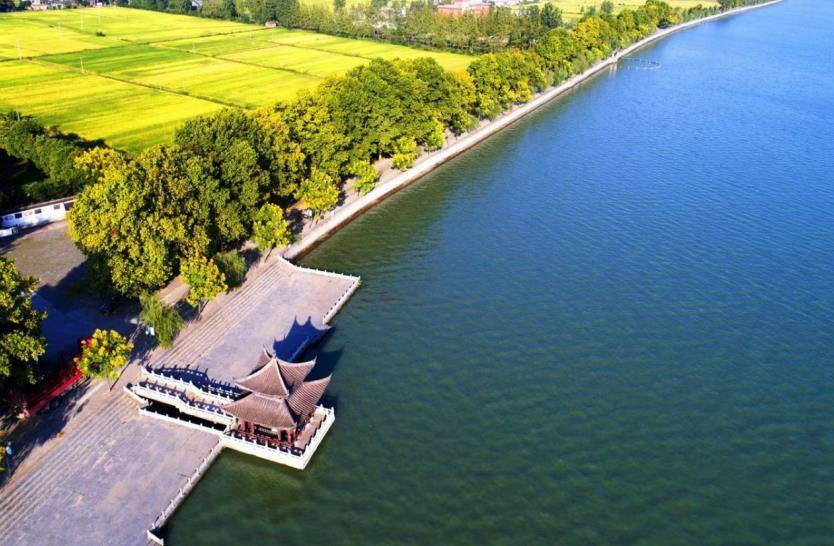 安徽寿县：安丰塘畔赏水韵 八公山下醉梨乡