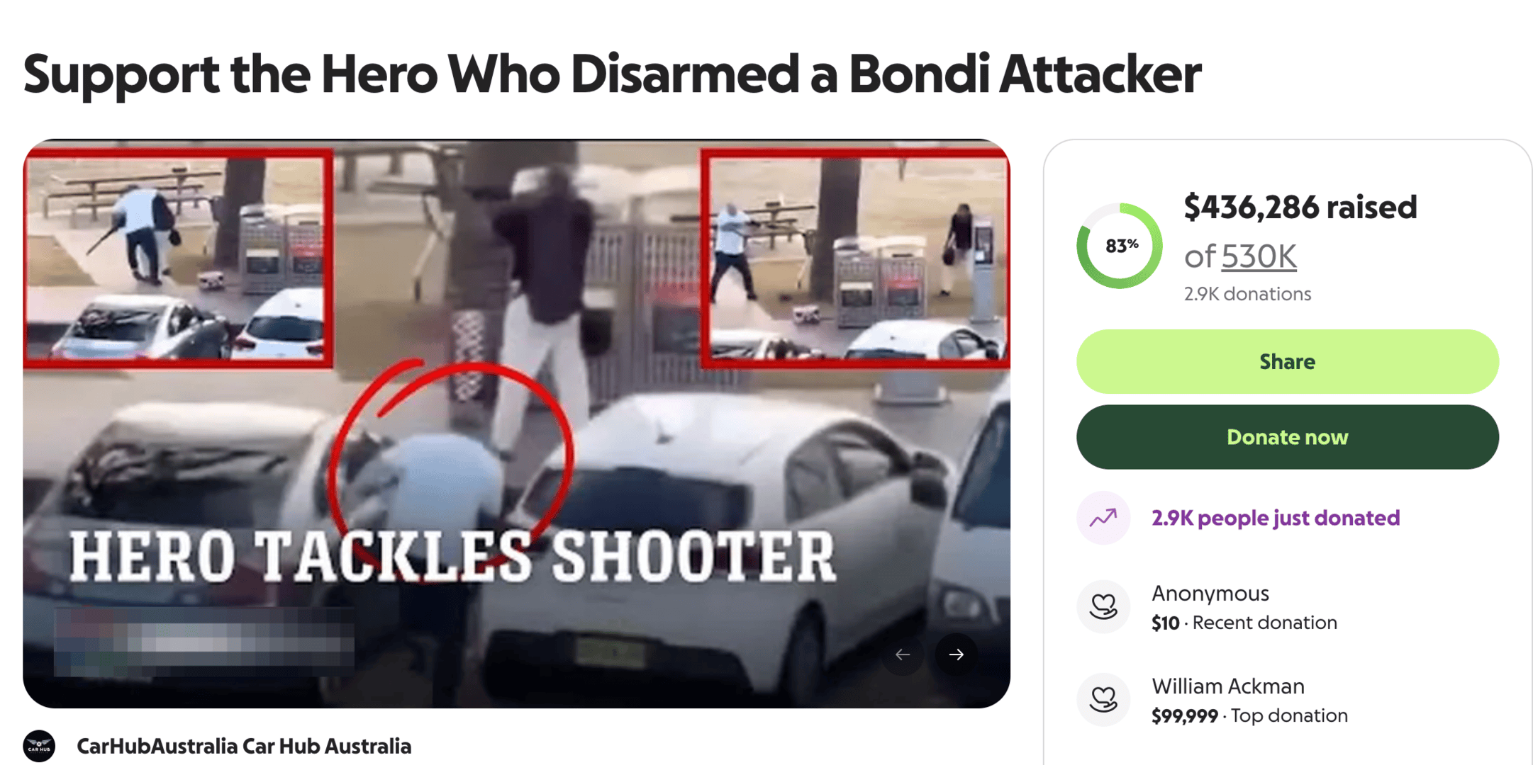 澳枪击案空手夺枪男子系水果店老板<strong></p>
<p>app资讯</strong>，美亿万富翁捐近10万美元